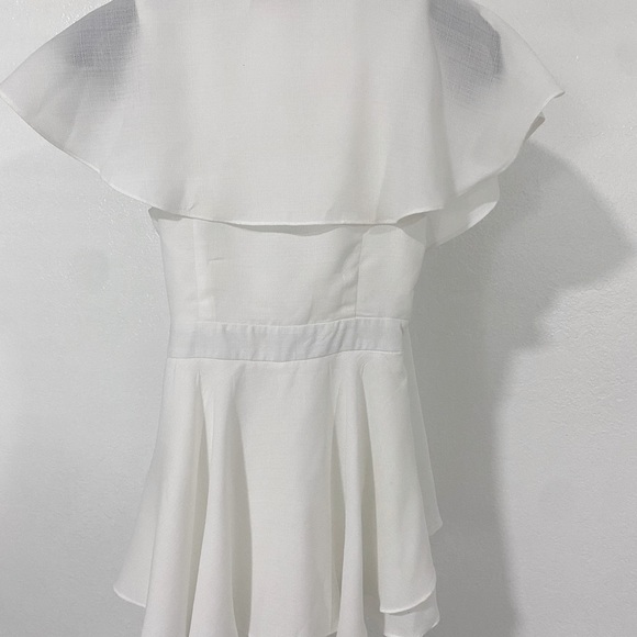 Pink Lily Ruffle Wrap Romper - Picture 3 of 6